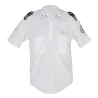 Camisa de seguridad en batista de algodón acrocel